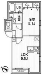 AlphaPrime文京音羽Southの間取り画像