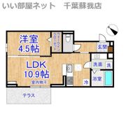 (仮称)D-ROOM神明町Ⅱ Bの間取り画像