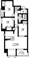 コルティーレマルフクの間取り画像