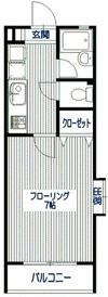 フロル武蔵野の間取り画像