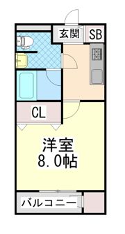 ジークレフ王子の間取り画像