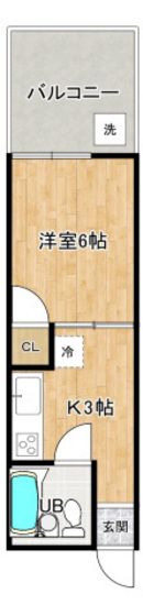 第5光ビルの間取り画像