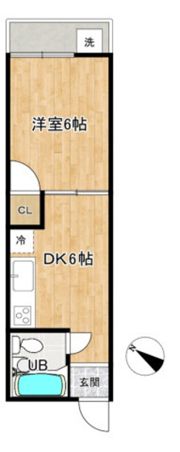 第5光ビルの間取り画像
