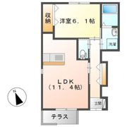 アップヒルズKの間取り画像