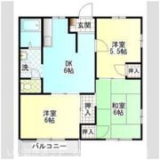 コーポ岡部A棟の間取り画像