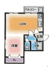 六甲アビタシオンの間取り画像