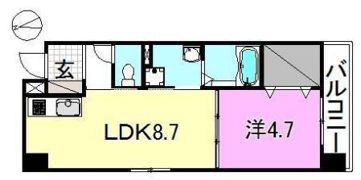 Mayfair 一番町 squareの間取り画像