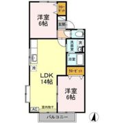 セジュール浅田の間取り画像