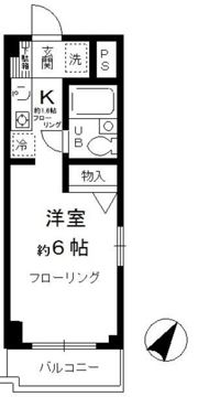 チェリーコート武蔵小金井の間取り画像