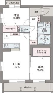 アルカ宮前の間取り画像