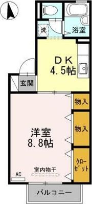 プレステージュ21 Ⅰ棟の間取り画像