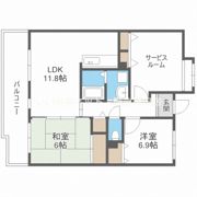 ラフィーネフォレスタの間取り画像