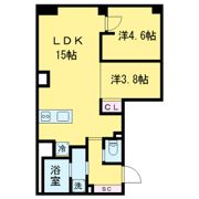 オープンブルーム尾久の間取り画像