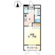 コンテンポラリースクエアの間取り画像