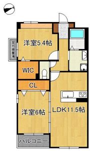 プロスペレ浜町の間取り画像