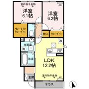 アンソレイエの間取り画像