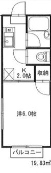 メゾン102の間取り画像