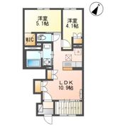 ハイムガーデンⅤの間取り画像