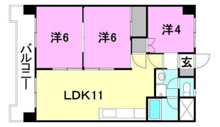 スカイピア保免の間取り画像