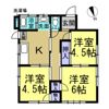 早川借家の間取り画像