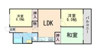 上野ハイツの間取り画像