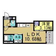 Jack hommachiⅢの間取り画像