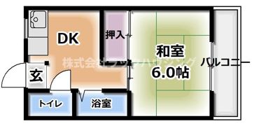 プレアール古川橋Ⅲの間取り画像