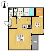 REGALEST 下伊福上町の間取り画像