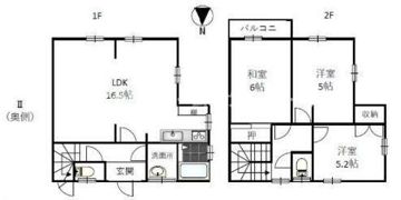 サントリーニの間取り画像