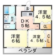 ニューメローマンションの間取り画像