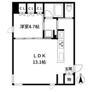 オモチアドオーヤマの間取り画像