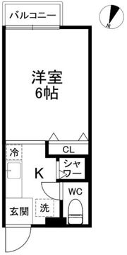 昴Ⅱの間取り画像