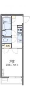 クレイノ白藤の間取り画像
