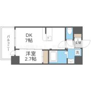 セレニテ新大阪ミラク壱番館の間取り画像