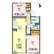 パレーシャル爽の間取り画像