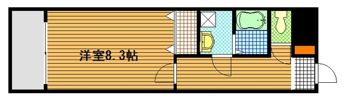 アイリス皆実の間取り画像
