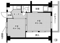 ビレッジハウス善部6号棟の間取り画像
