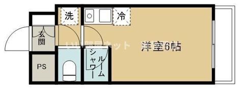 三恵コーポの間取り画像