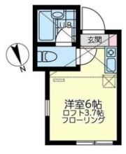 ユナイトルミエール妙蓮寺の間取り画像