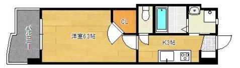 ギャラン井堀の間取り画像