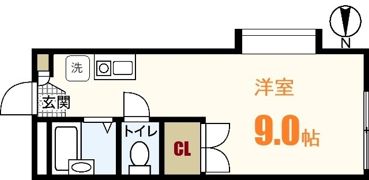 シャルム祇園の間取り画像