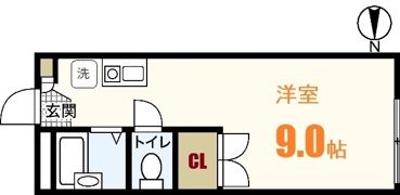 シャルム祇園の間取り画像