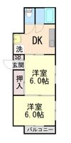 シャトー神戸の間取り画像