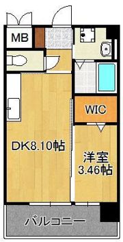 アースコートY’sシティ東神原の間取り画像