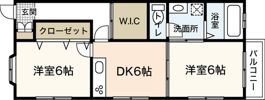 エスポワールエナミの間取り画像