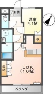 アジューレの間取り画像