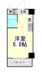 ロマネスク御影の間取り画像