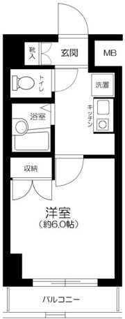 エクセリア荻窪の間取り画像