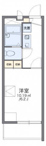 レオパレスフィスデファミーユの間取り画像