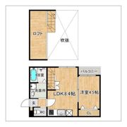 OAK VILLA MAISON SHIMOBARU SOUTHの間取り画像
